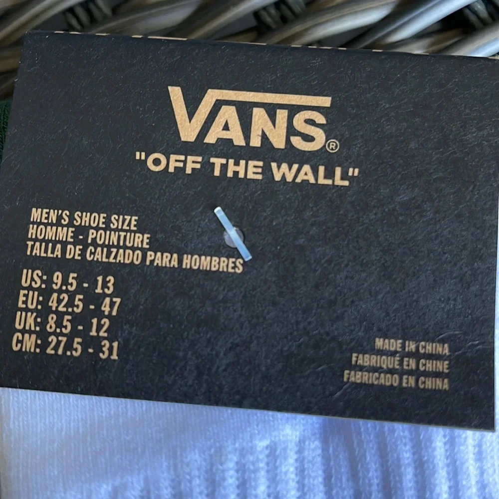 VANS “Off The Wall” Men’s socks - Picture 2 of 9